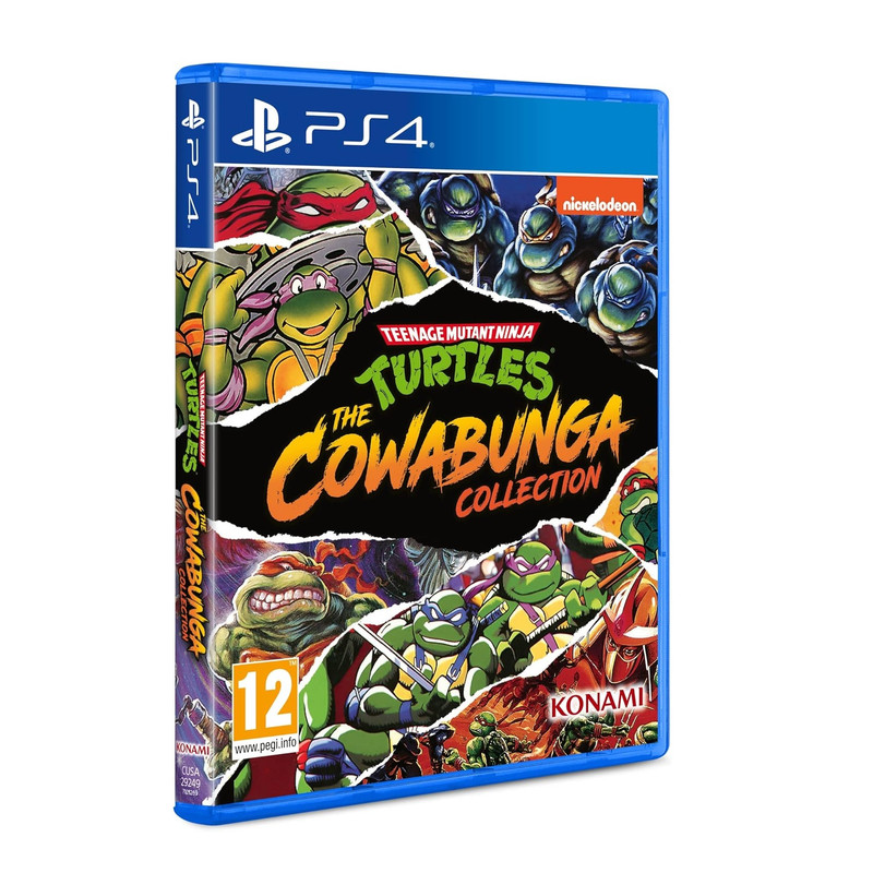 4668bb66679b65bba57b80bfc356cb4a بازی Teenage Mutant Ninja Turtles: The Cowabunga Collection مخصوص PS4