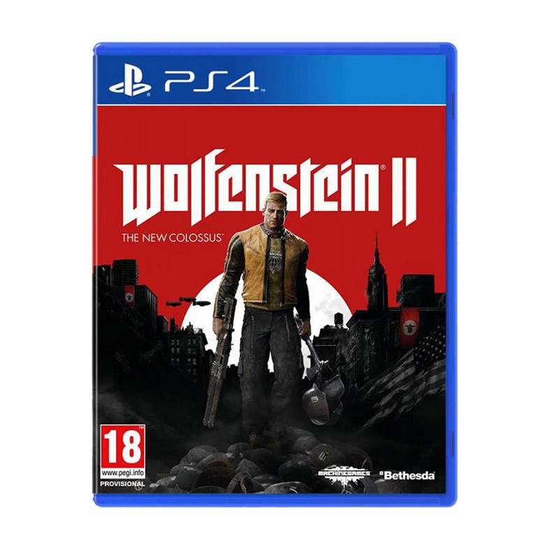 68cd9eecc7b162e09acffcc2fd8f0d11 بازی Wolfenstein II: The New Colossus مخصوص PS4