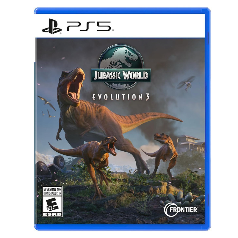 7e46a999f71834ba8f9b8ccc952fa3ed بازی Jurassic World Evolution 3 نسخه استاندارد مخصوص PS5
