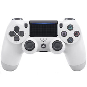 دسته بازی بی سیم مدل Dualshock 4 White مناسب برای PS4